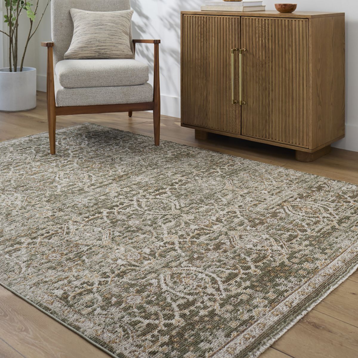 Surya Livabliss Myrtle Avenue VI Galey Alix Vintage Traditional Boho Fringe Rug
