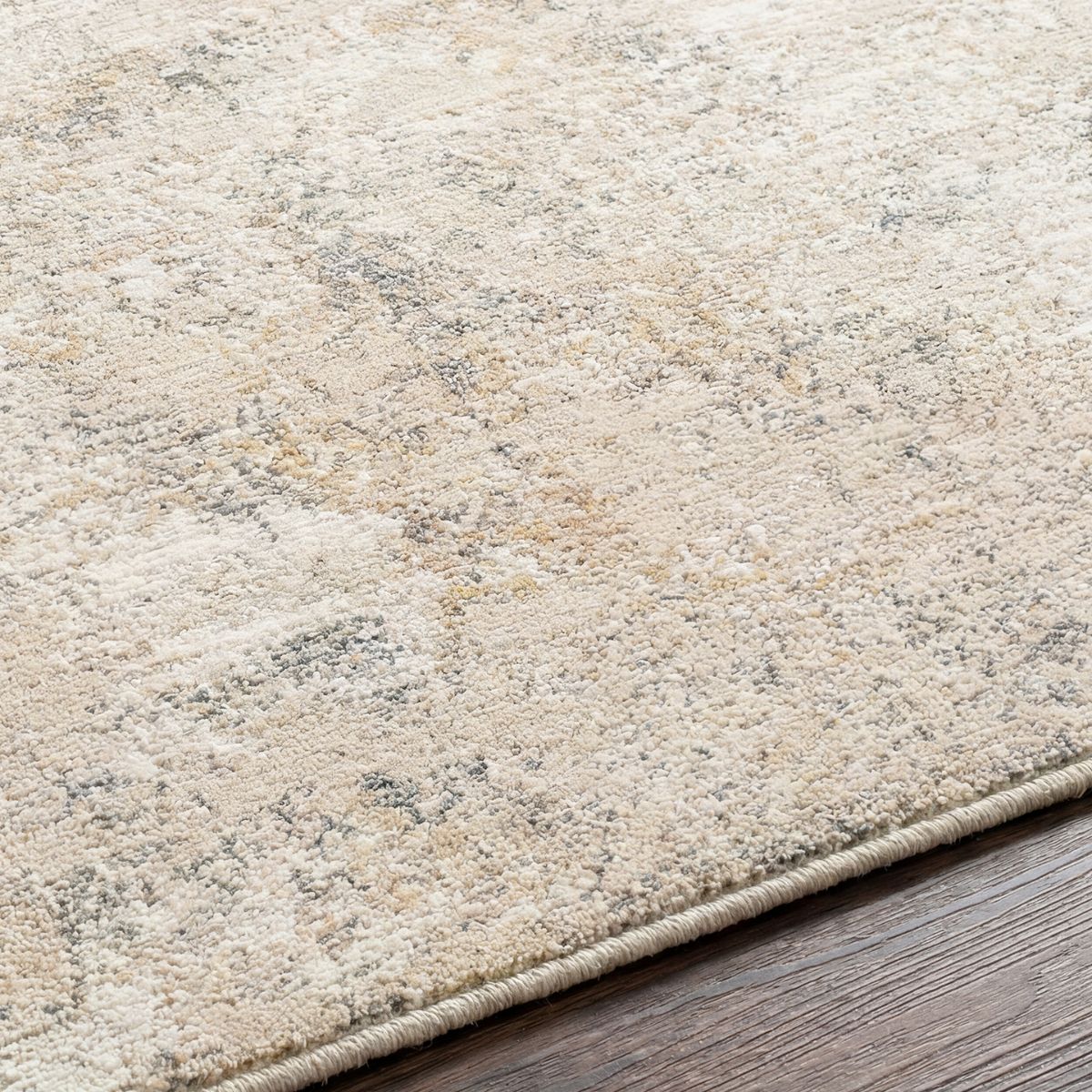 Surya Livabliss Nathan Abstract Modern Marble Fringe Rug