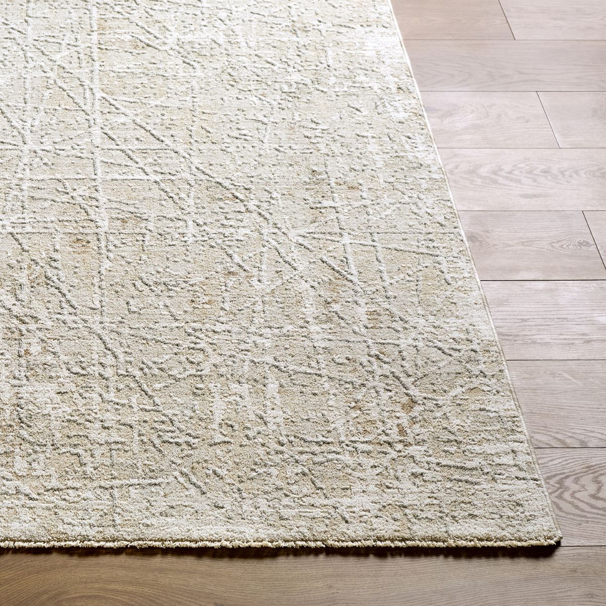 Surya Livabliss Nathan Modern Graphic Fringe Rug