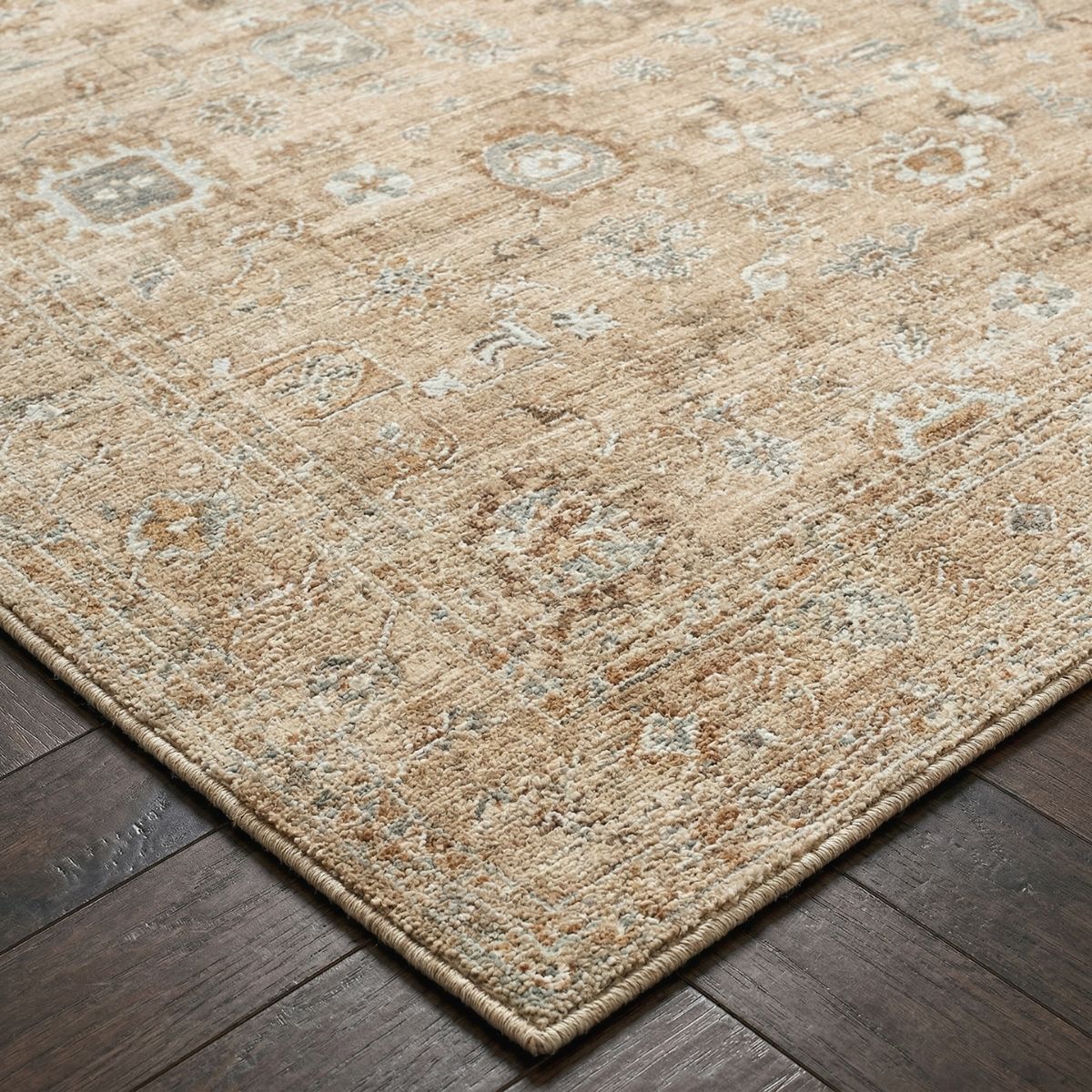 Surya Livabliss Penny Becki Owens Vintage Traditional Vintage Boho Fringe Rug