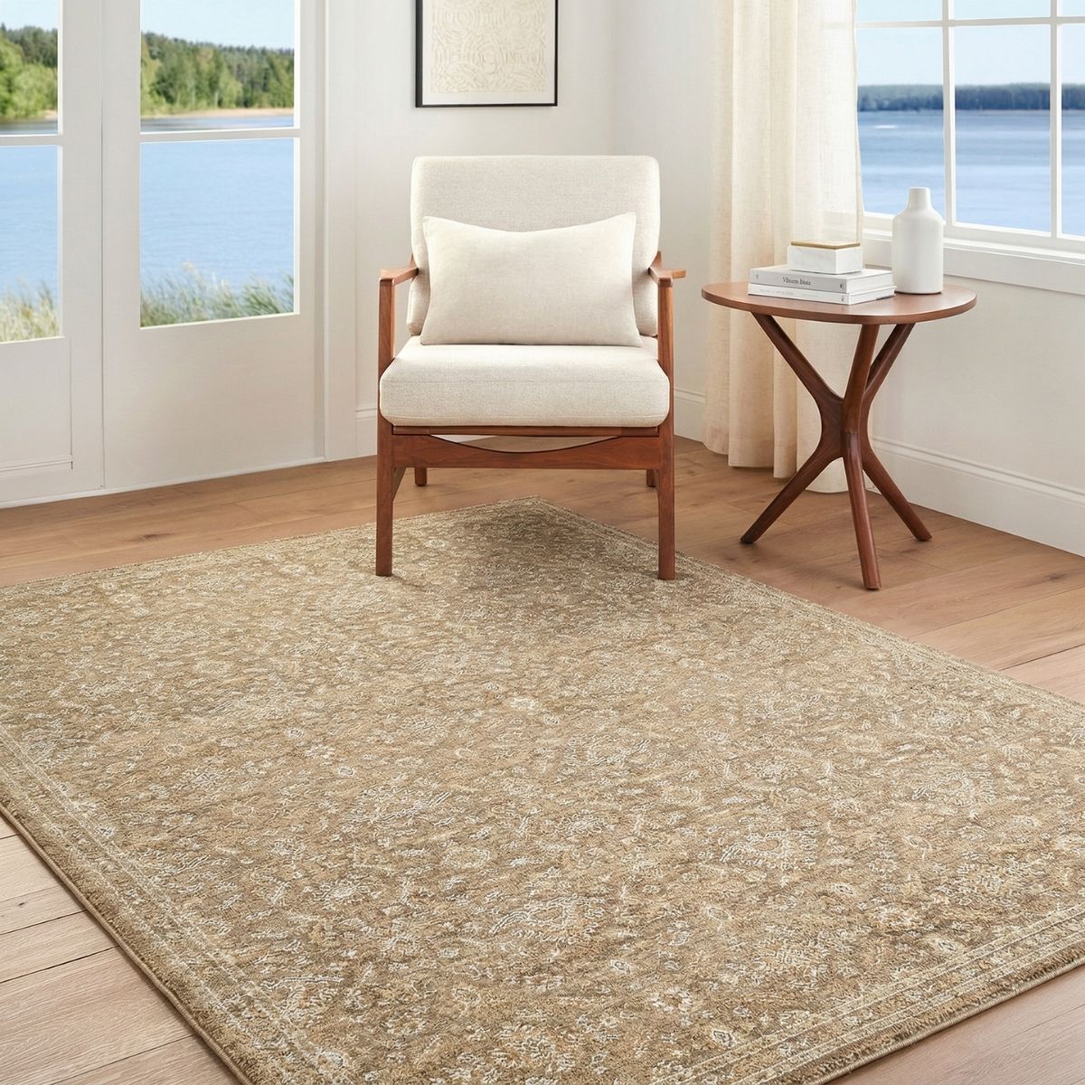 Surya Livabliss Penny Becki Owens Vintage Traditional Vintage Boho Fringe Rug