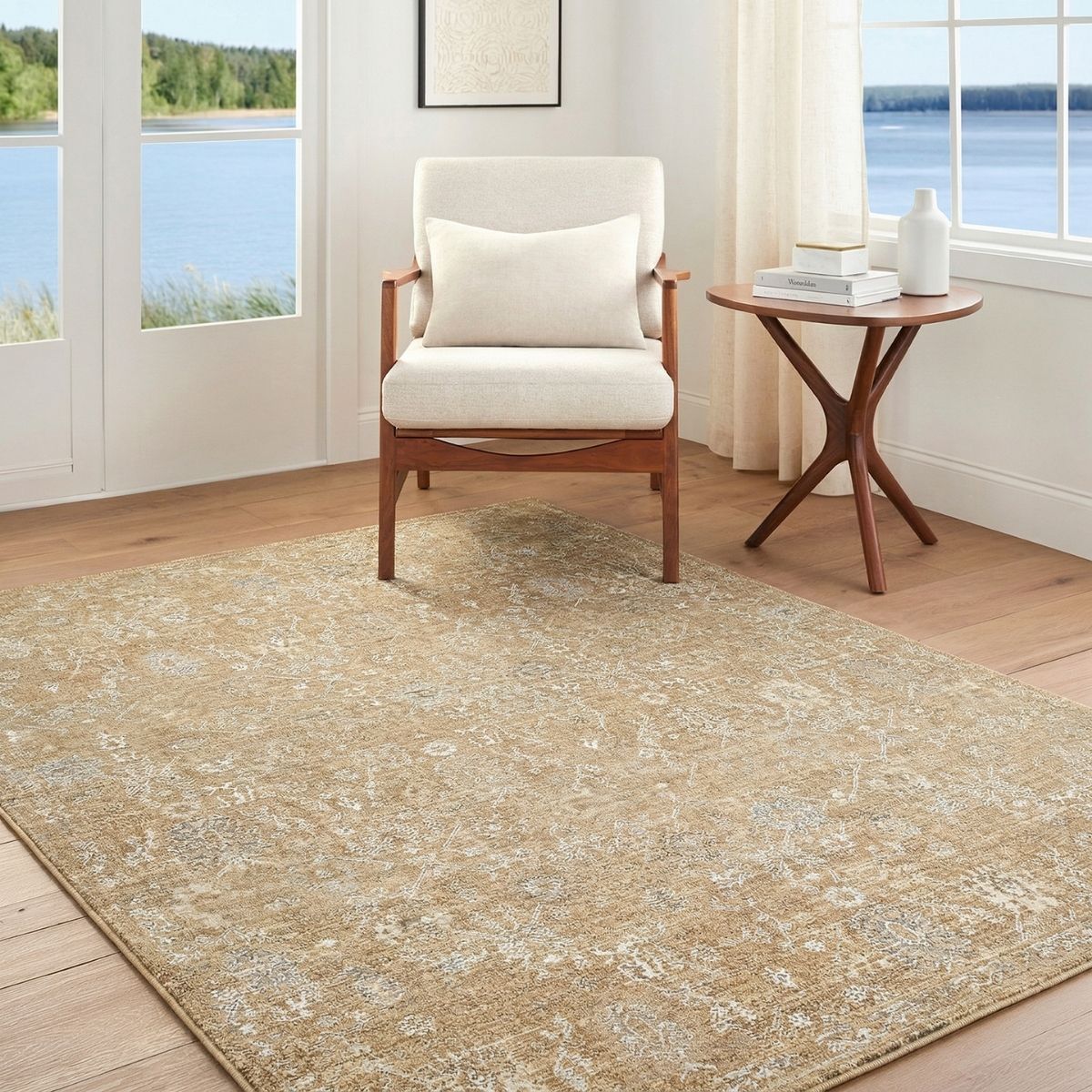 Surya Livabliss Penny Becki Owens Vintage Traditional Vintage Boho Fringe Rug
