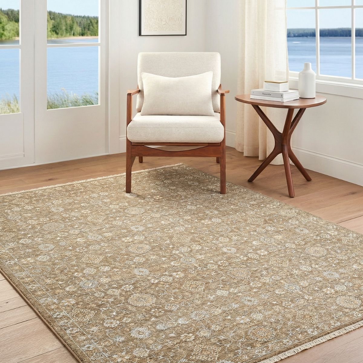 Surya Livabliss Penny Becki Owens Vintage Traditional Vintage Boho Fringe Rug