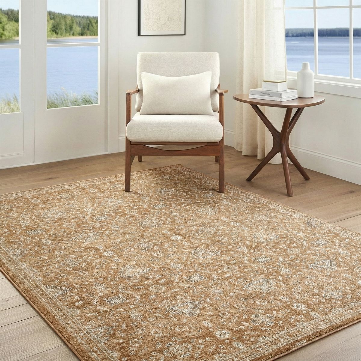 Surya Livabliss Penny Becki Owens Vintage Traditional Vintage Boho Fringe Rug