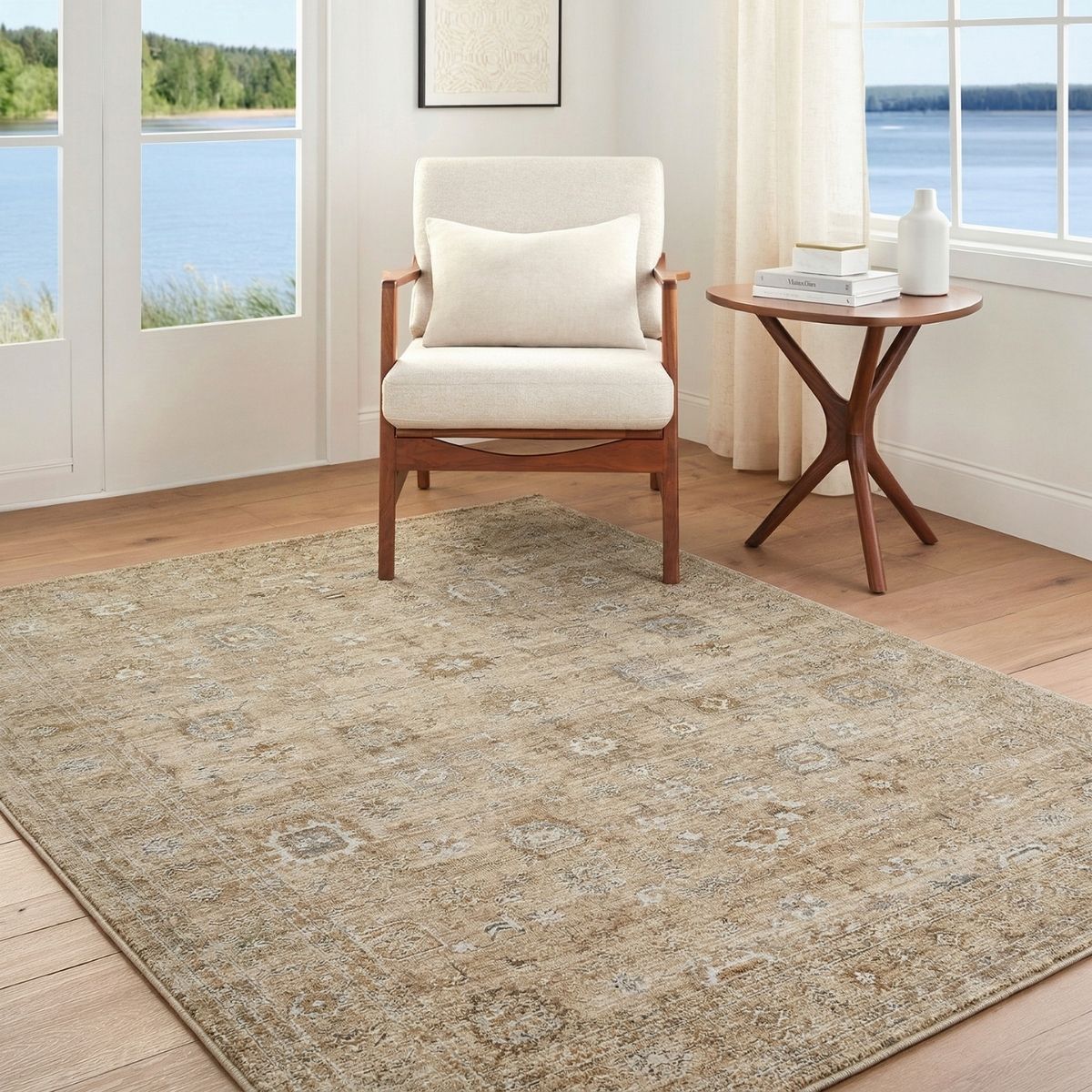 Surya Livabliss Penny Becki Owens Vintage Traditional Vintage Boho Fringe Rug