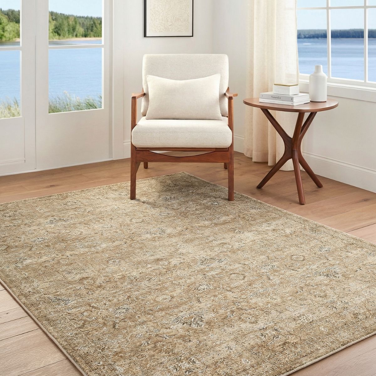 Surya Livabliss Penny Becki Owens Vintage Traditional Vintage Boho Fringe Rug