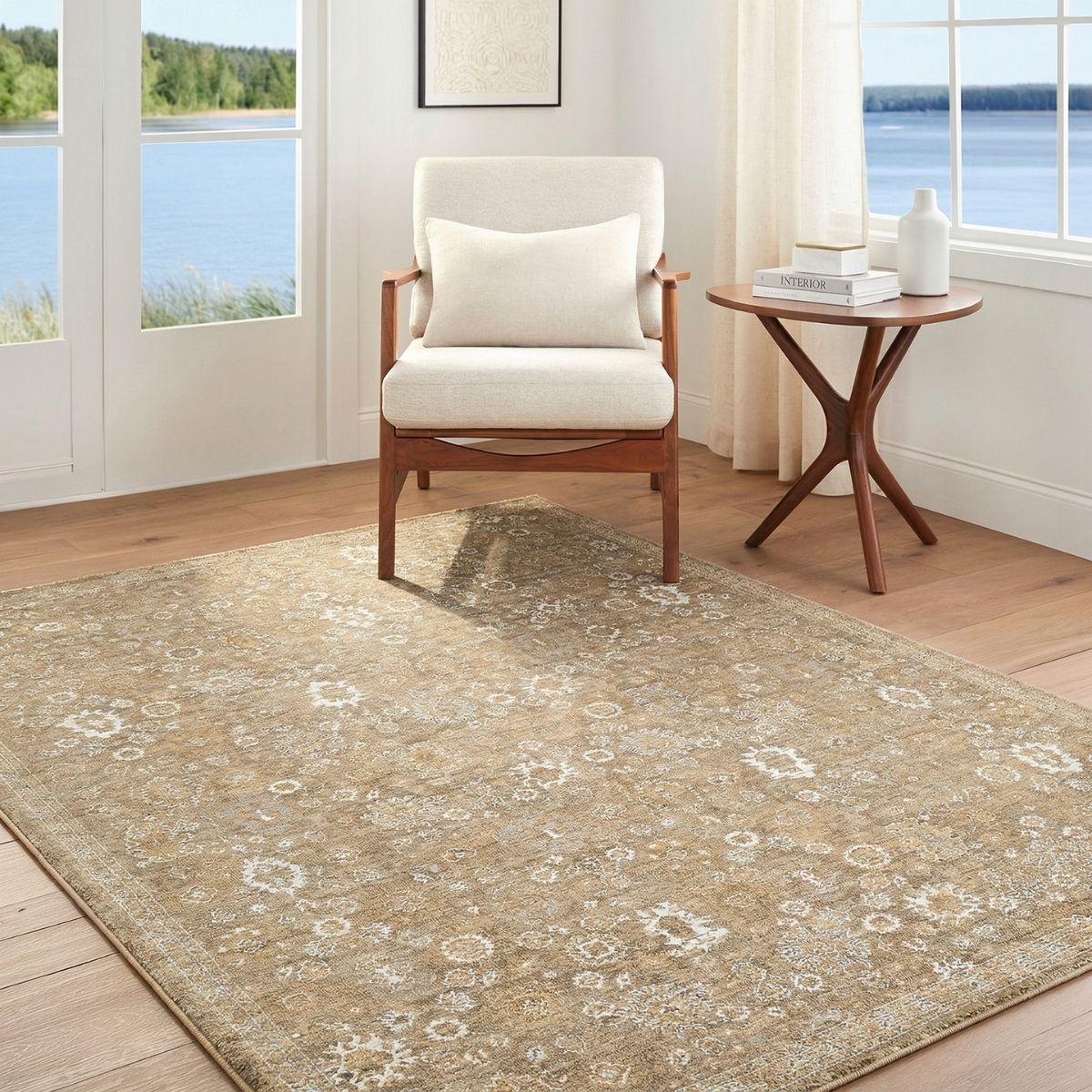 Surya Livabliss Penny Becki Owens Vintage Traditional Vintage Boho Fringe Rug
