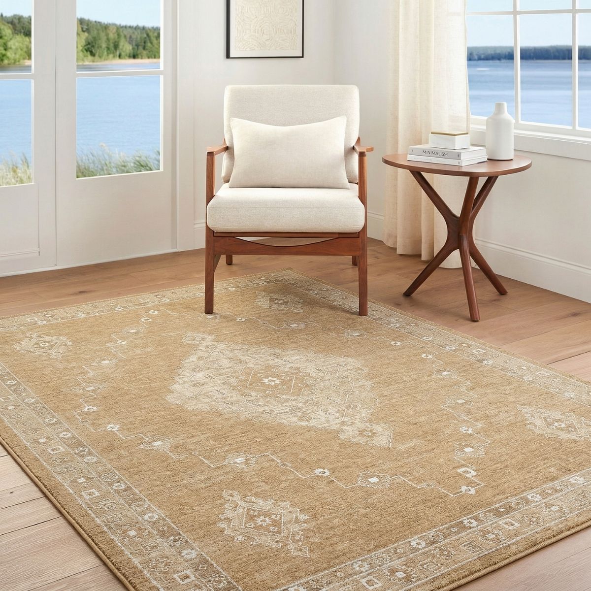 Surya Livabliss Penny Becki Owens Vintage Traditional Vintage Boho Fringe Rug