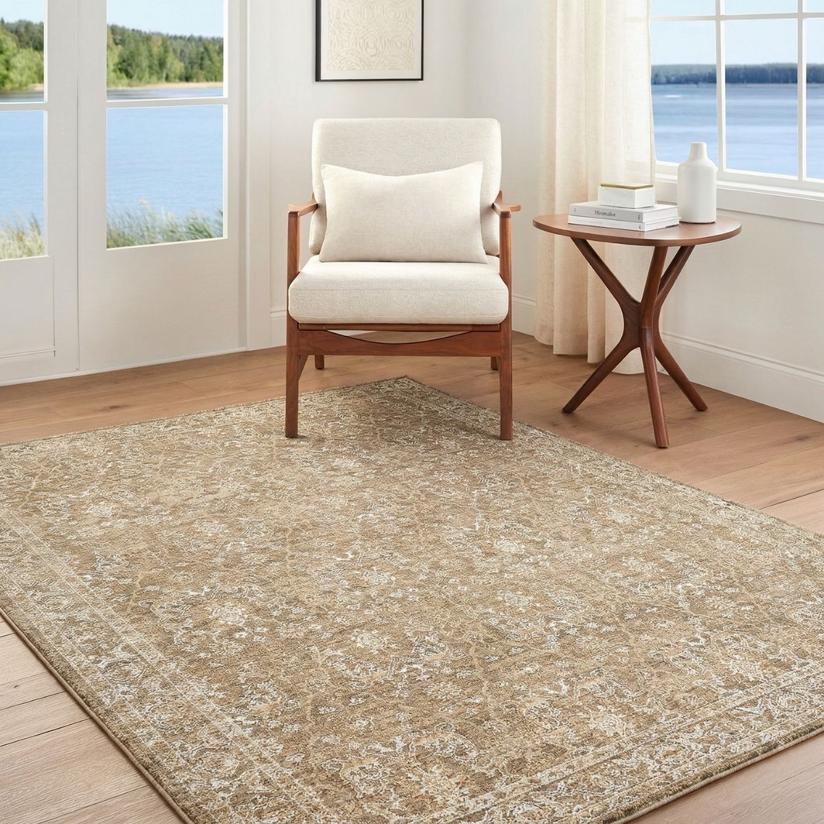 Surya Livabliss Penny Becki Owens Vintage Traditional Vintage Boho Fringe Rug
