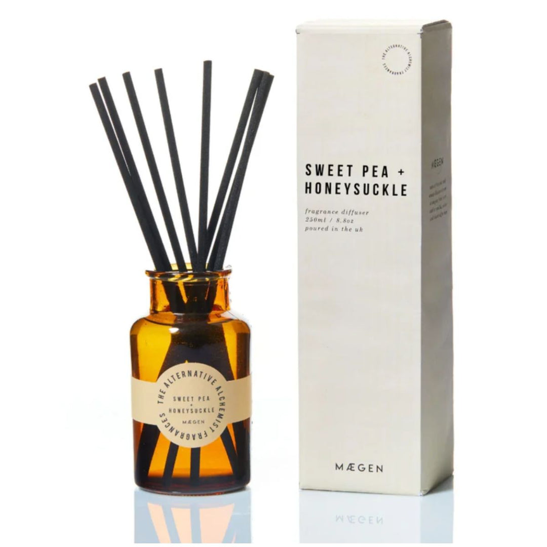 Maegen Sweet Pea and Honeysuckle Diffuser 250mL, Alchemist