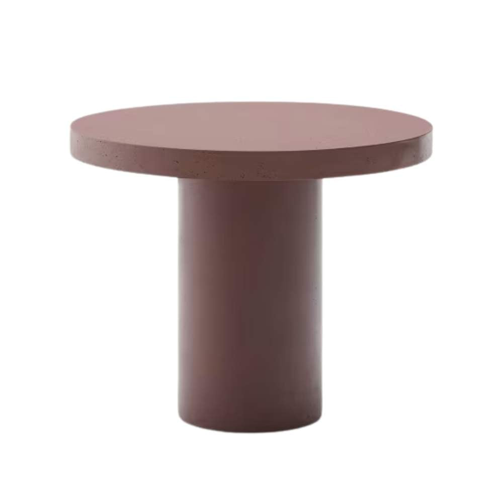 Kave Home Aiguablava Terracotta Cement Round Table Ø90cm