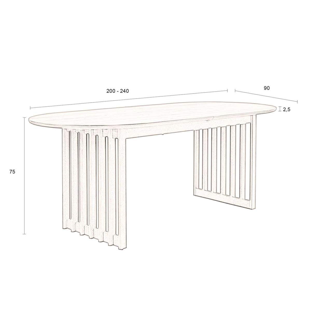 Dutch Bone Table Barlet