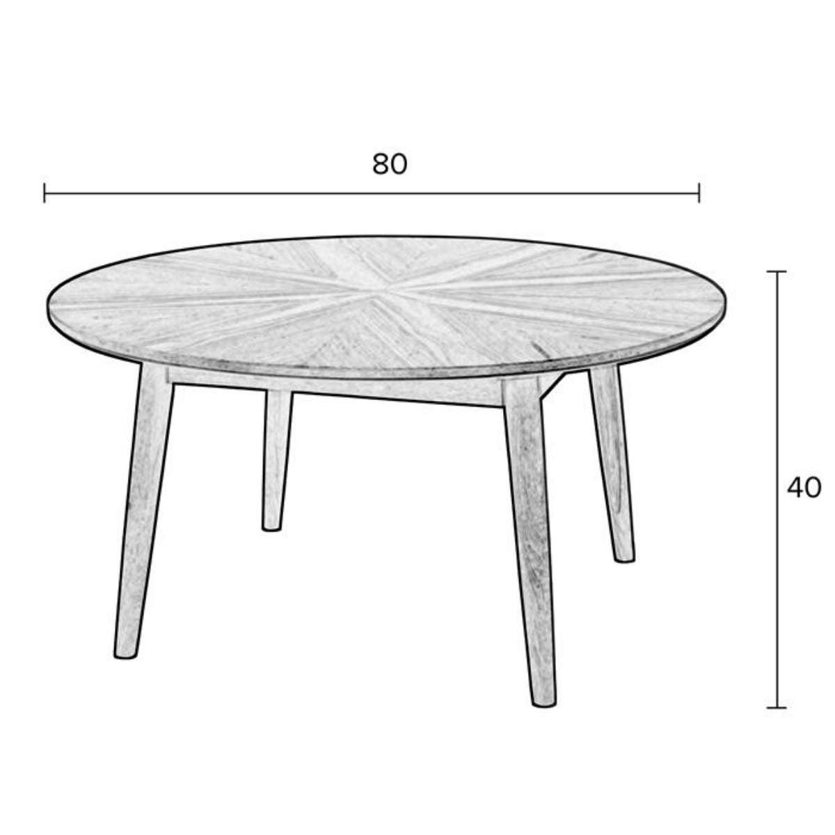 Beau&Co Table Fabio
