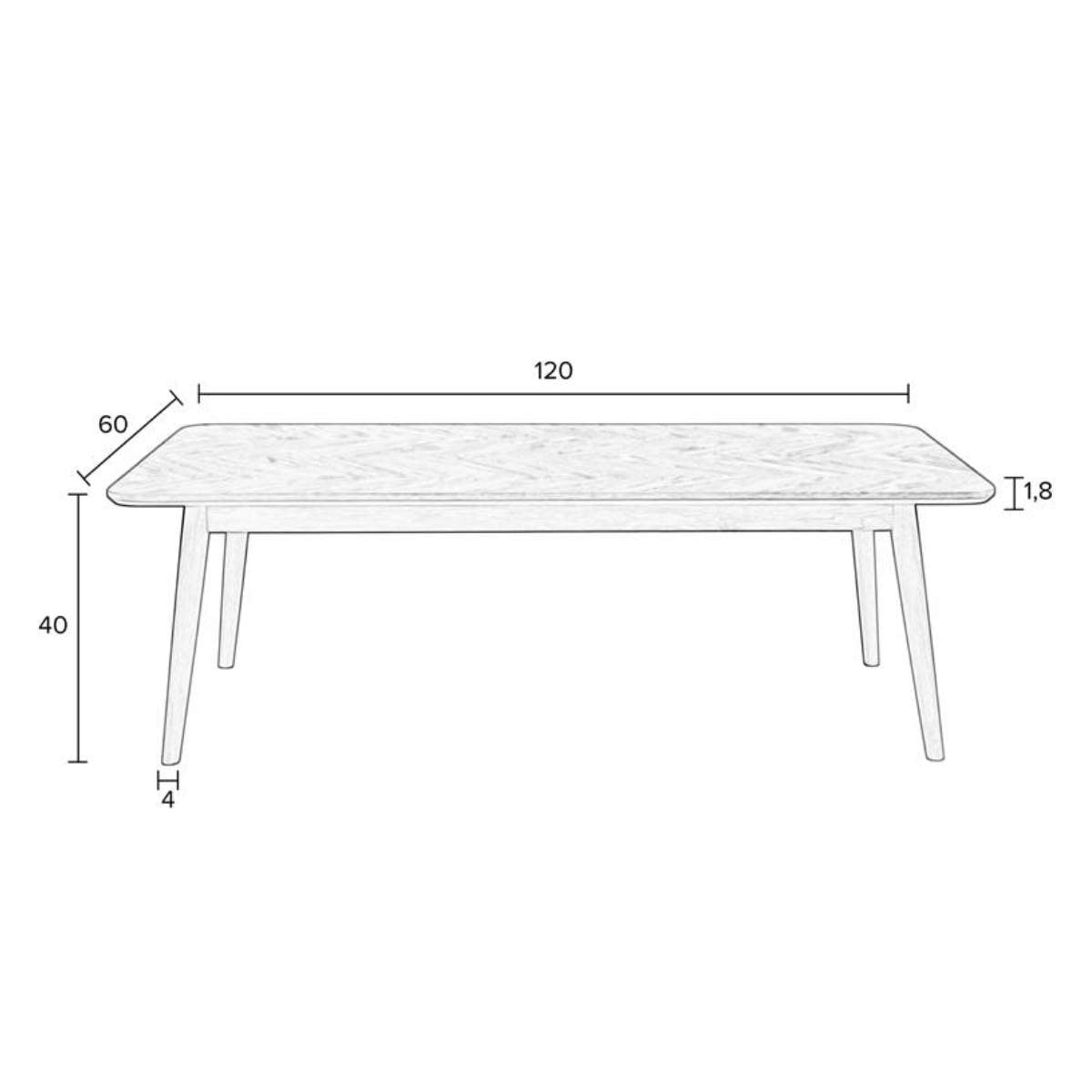 Beau&Co Table Fabio