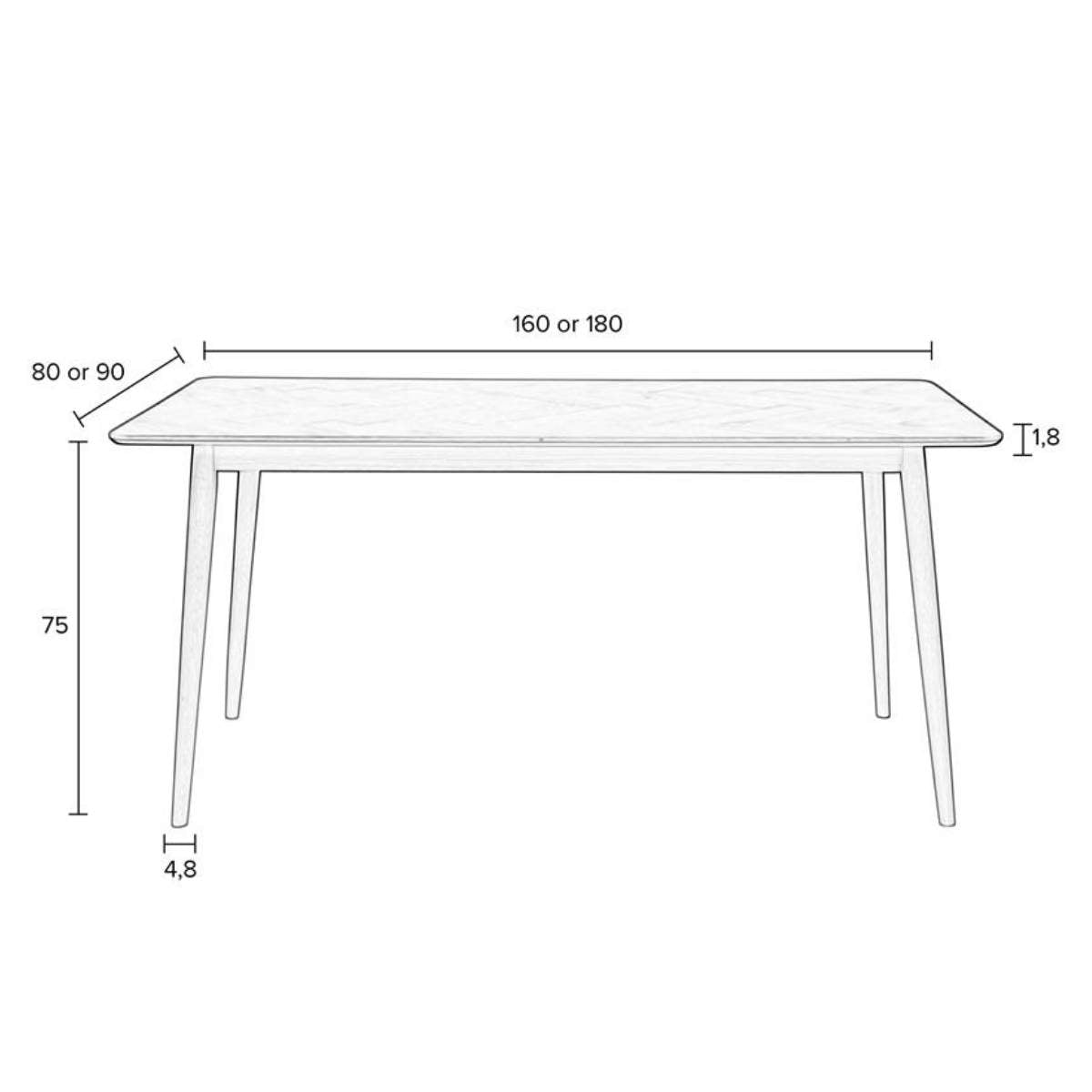 Beau&Co Table Fabio