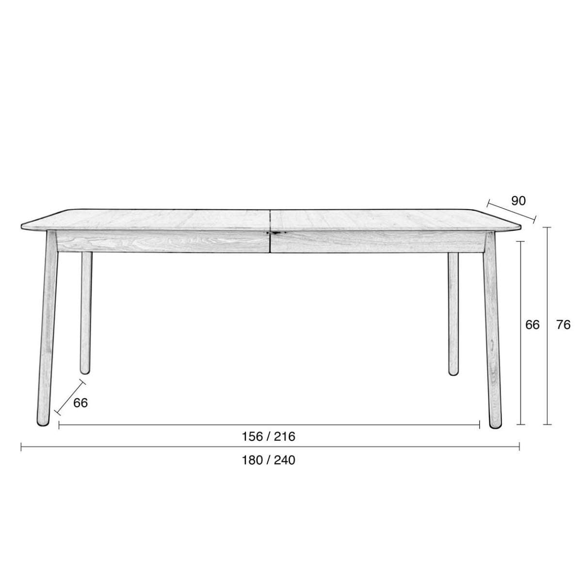 Zuiver Table Glimps