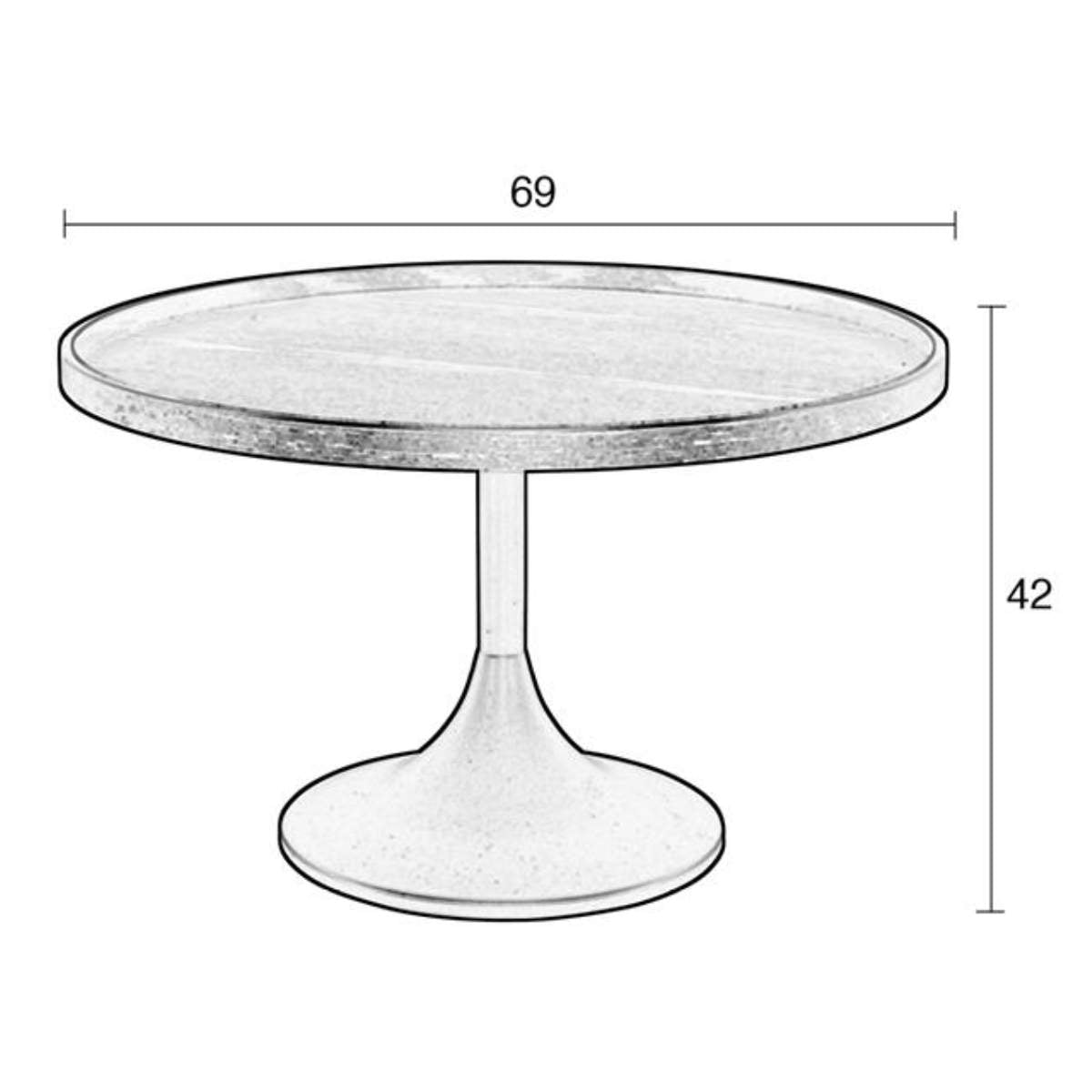 Zuiver Table Jason Black