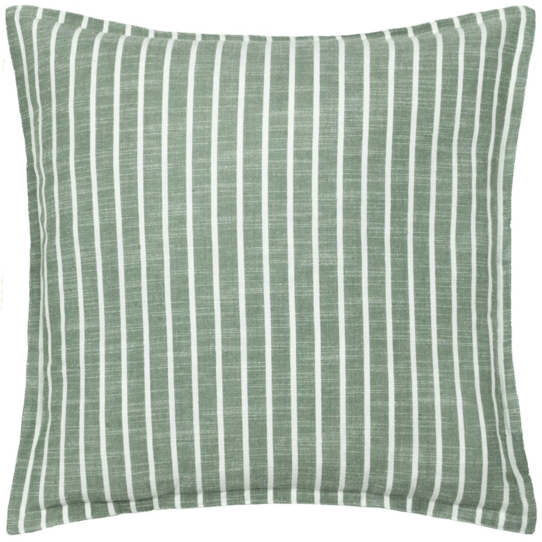 Furn Tala Stripe Reversible Cushion Eucalyptus