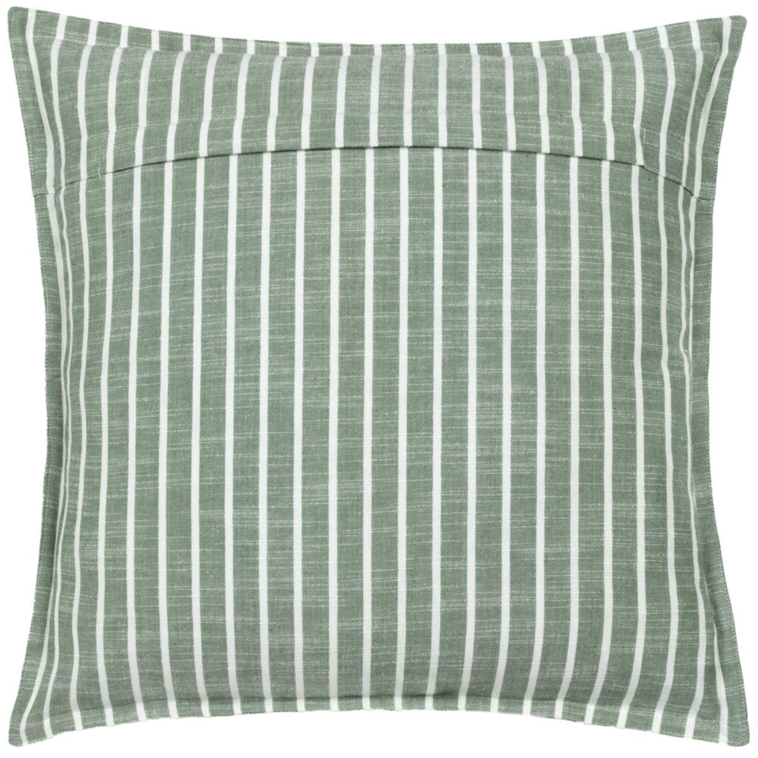 Furn Tala Stripe Reversible Cushion Eucalyptus