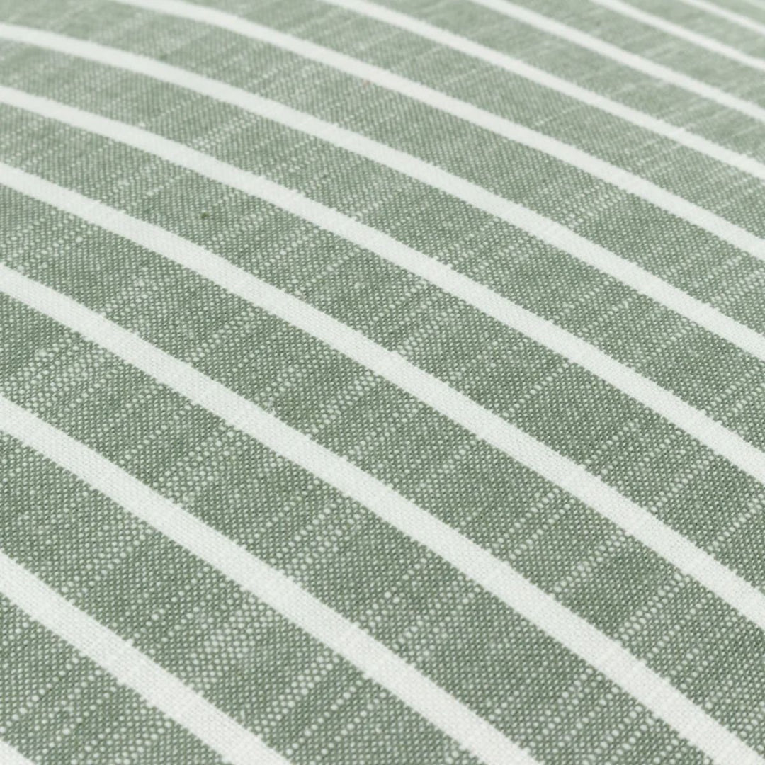 Furn Tala Stripe Reversible Cushion Eucalyptus