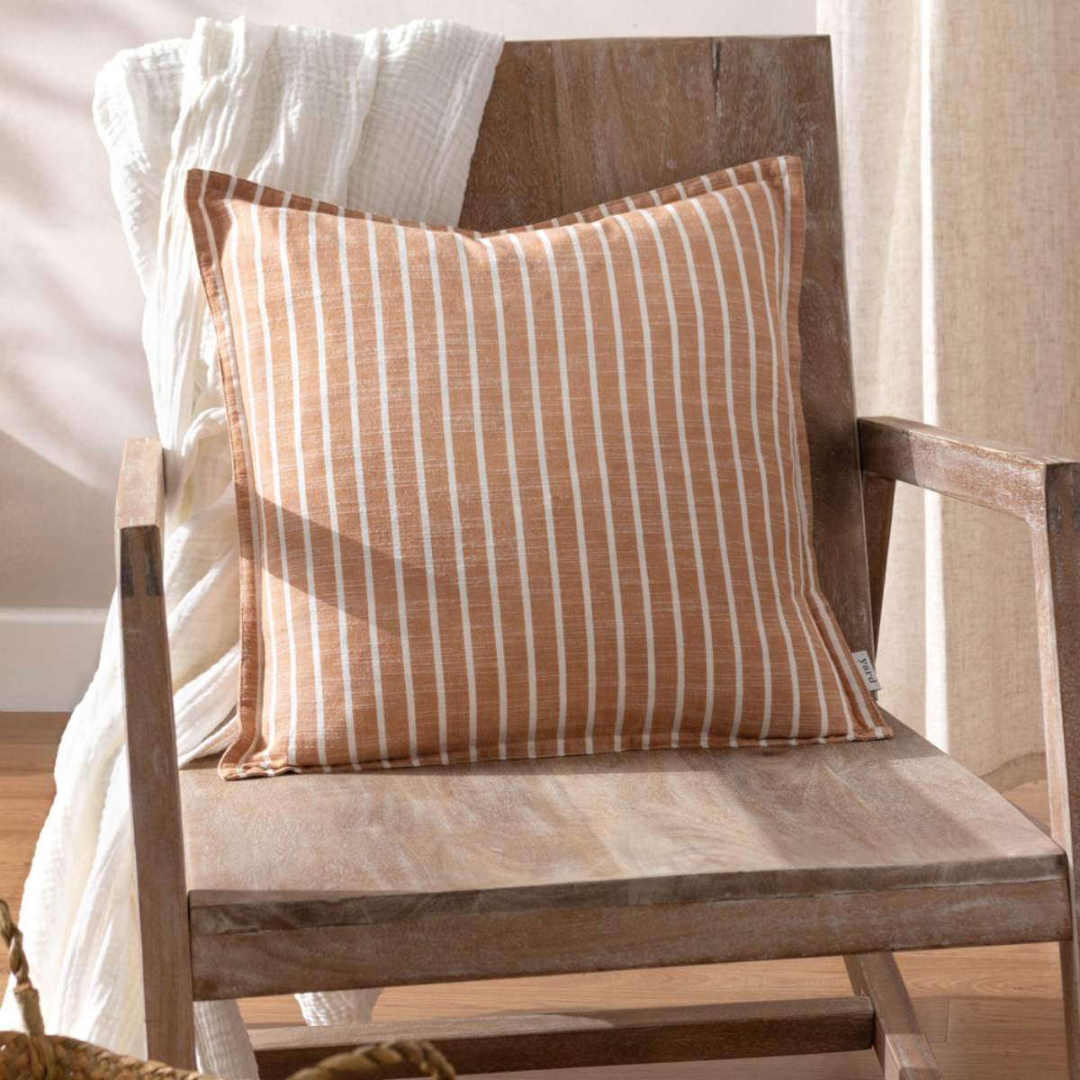 Furn Tala Stripe Reversible Cushion