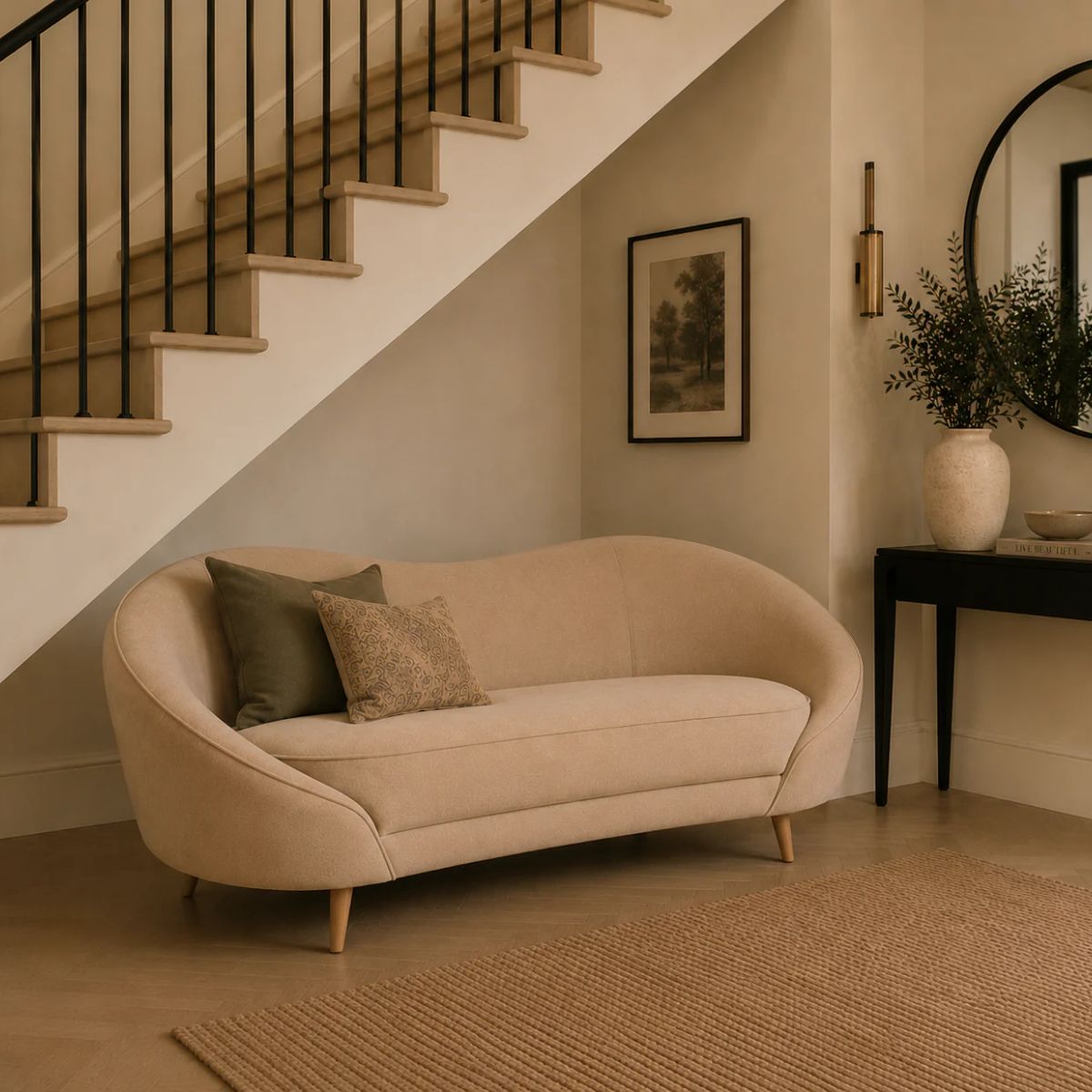 Mindy Brownes Taliba Curved Sofa