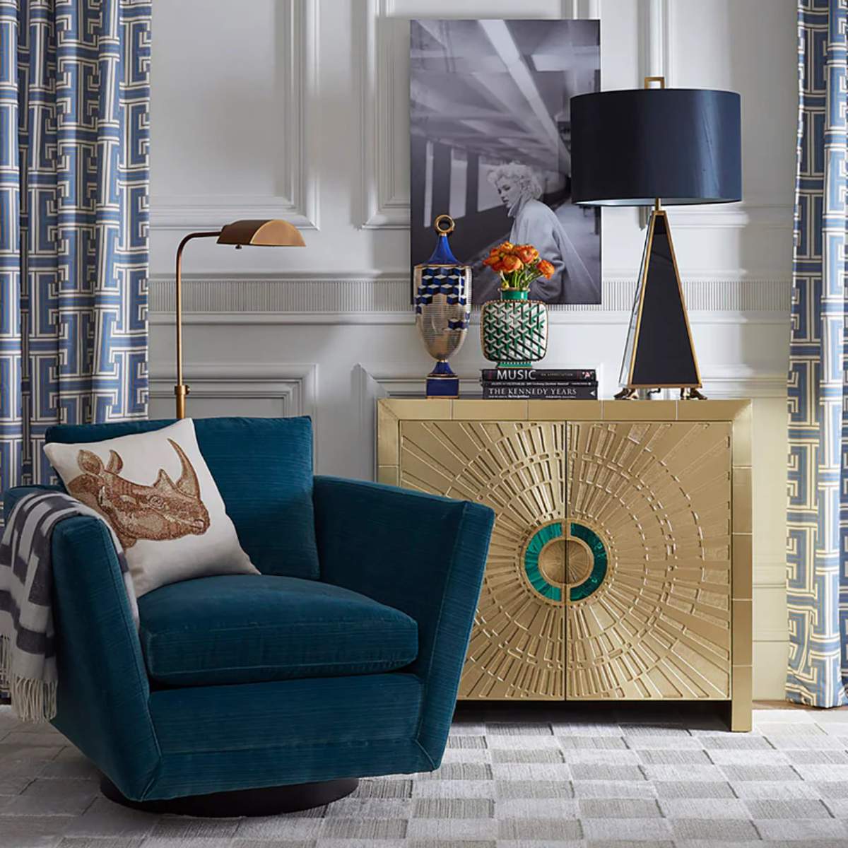 Jonathan Adler Talitha Cabinet