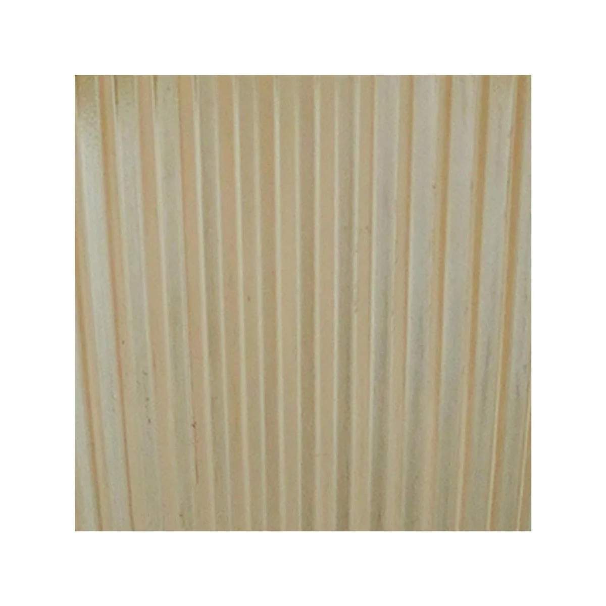 Ivyline Tall Ribbed Vase - Mocha