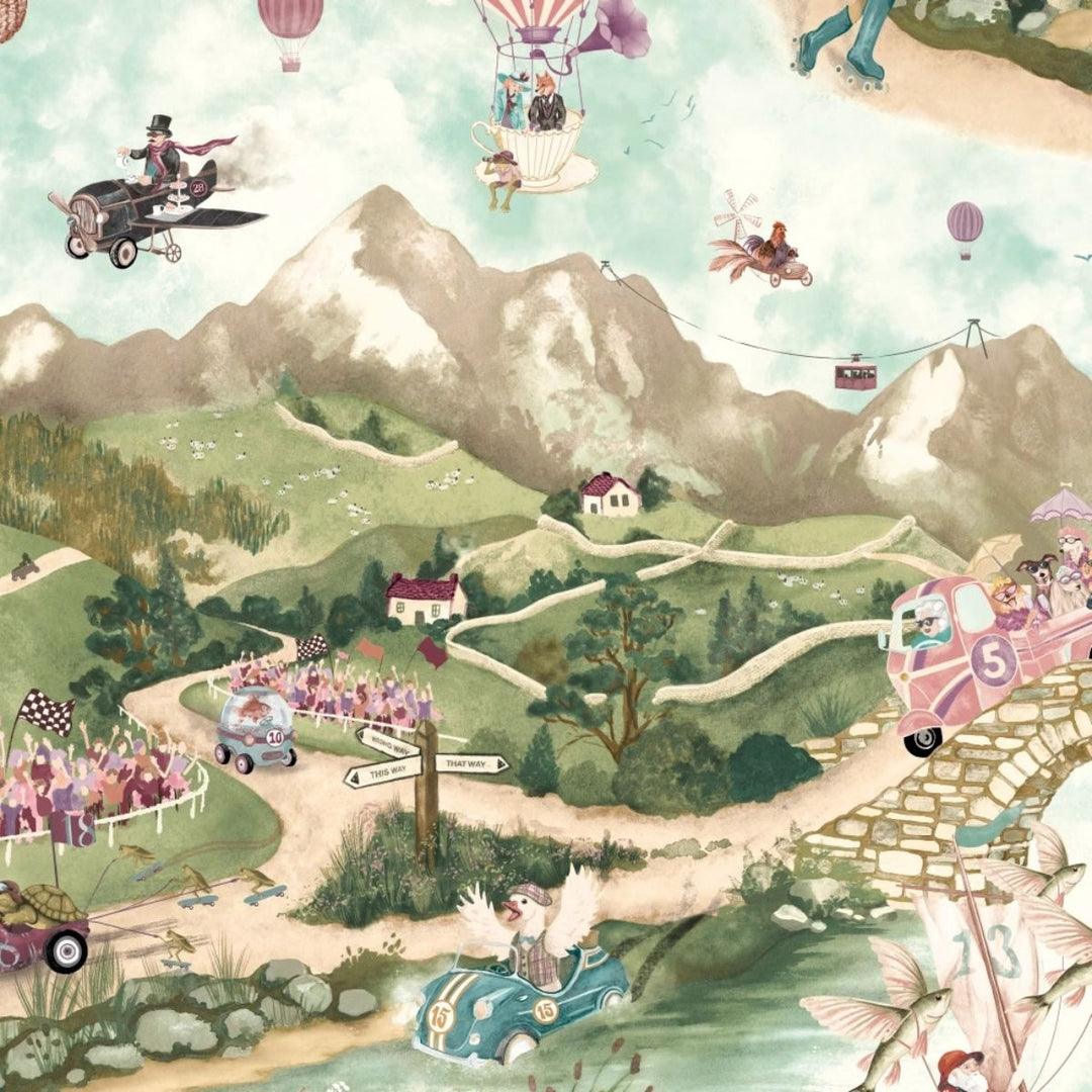 Brand Mckenzie Tally Ho! Wallpaper Bramble
