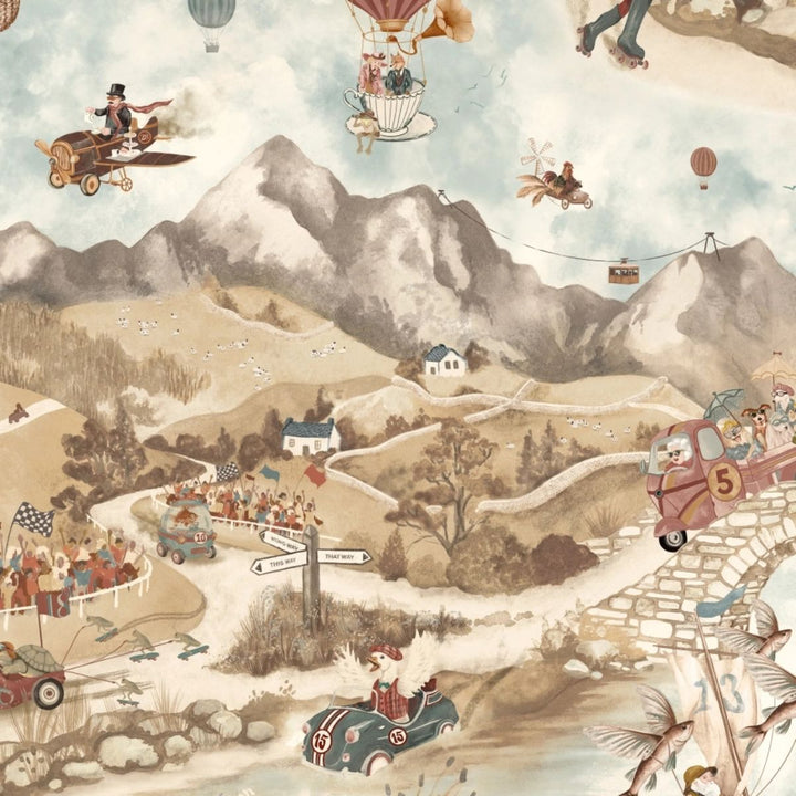 Brand Mckenzie Tally Ho! Wallpaper Old Oak