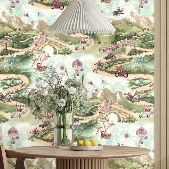 Brand Mckenzie Tally Ho! Wallpaper Bramble