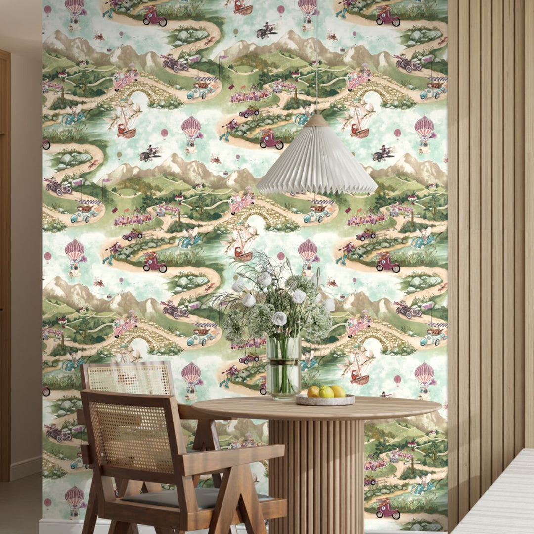 Brand Mckenzie Tally Ho! Wallpaper Bramble