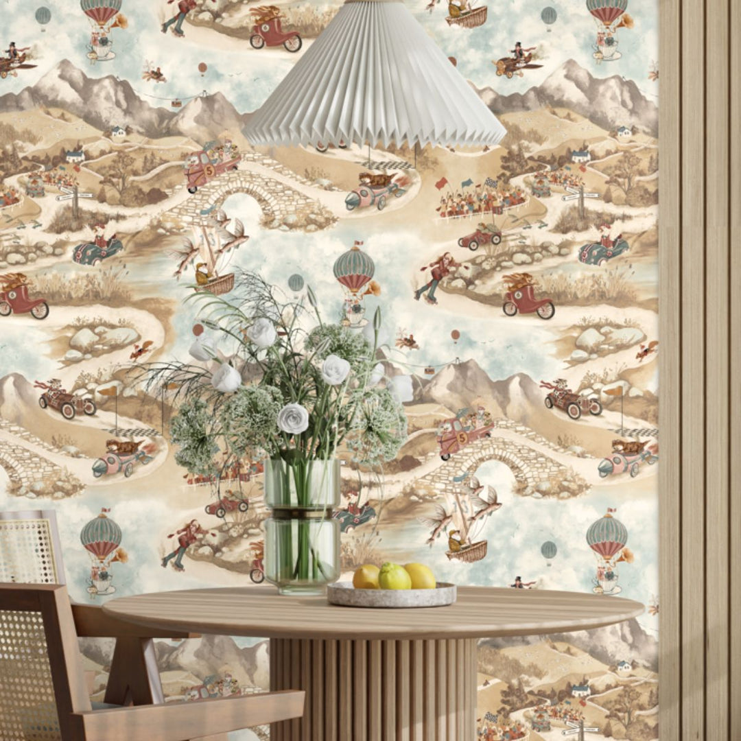 Brand Mckenzie Tally Ho! Wallpaper Old Oak