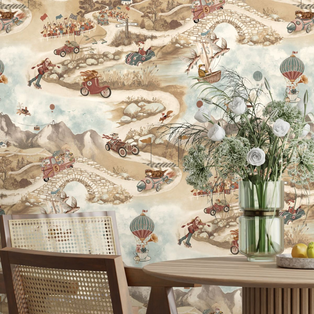 Brand Mckenzie Tally Ho! Wallpaper Old Oak