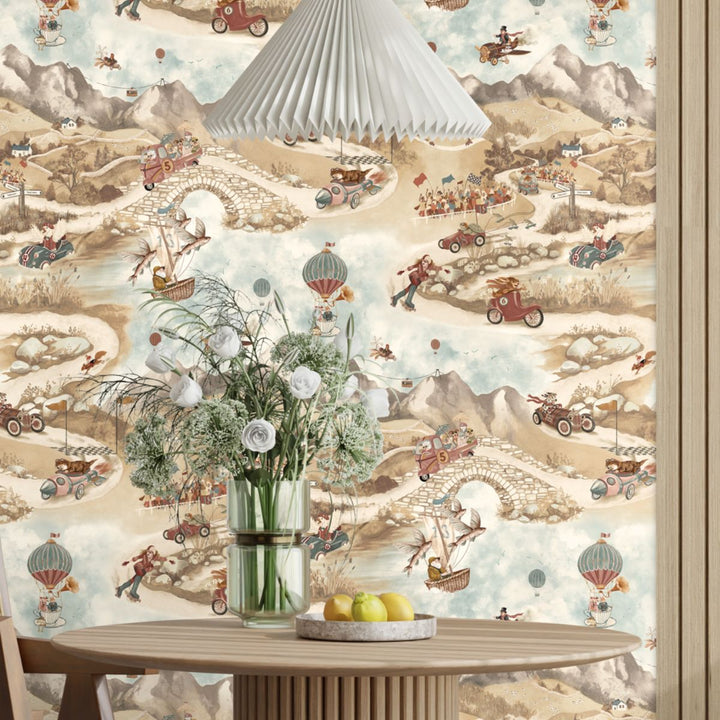Brand Mckenzie Tally Ho! Wallpaper Old Oak