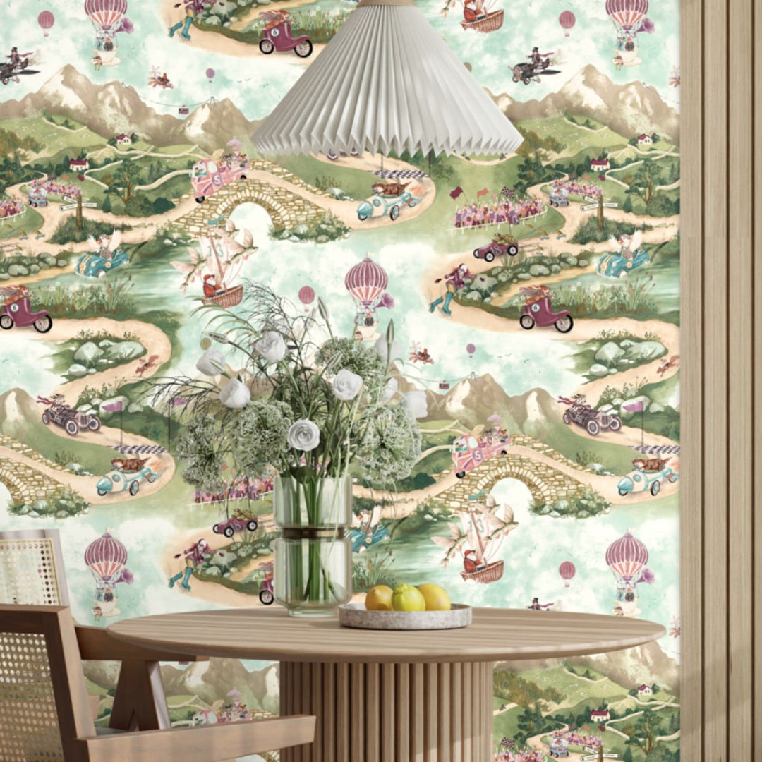 Brand Mckenzie Tally Ho! Wallpaper Bramble