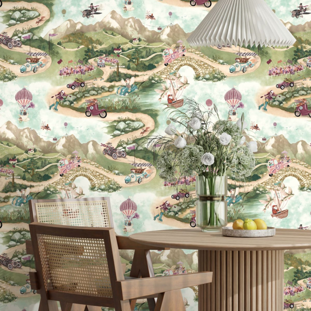 Brand Mckenzie Tally Ho! Wallpaper Bramble