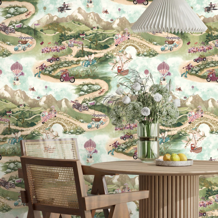 Brand Mckenzie Tally Ho! Wallpaper Bramble