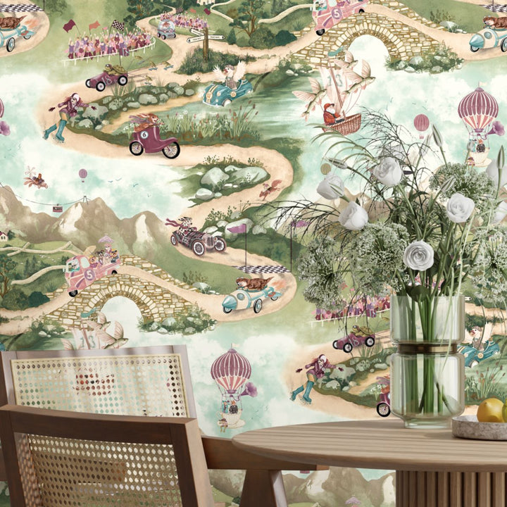 Brand Mckenzie Tally Ho! Wallpaper Bramble