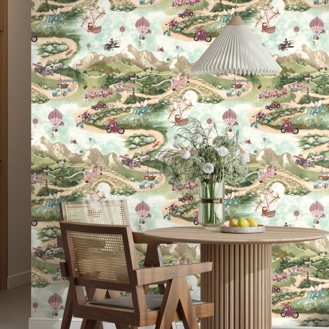 Brand Mckenzie Tally Ho! Wallpaper Bramble