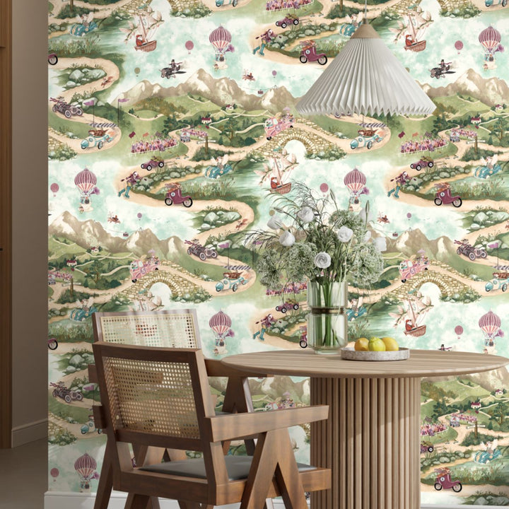 Brand Mckenzie Tally Ho! Wallpaper Bramble