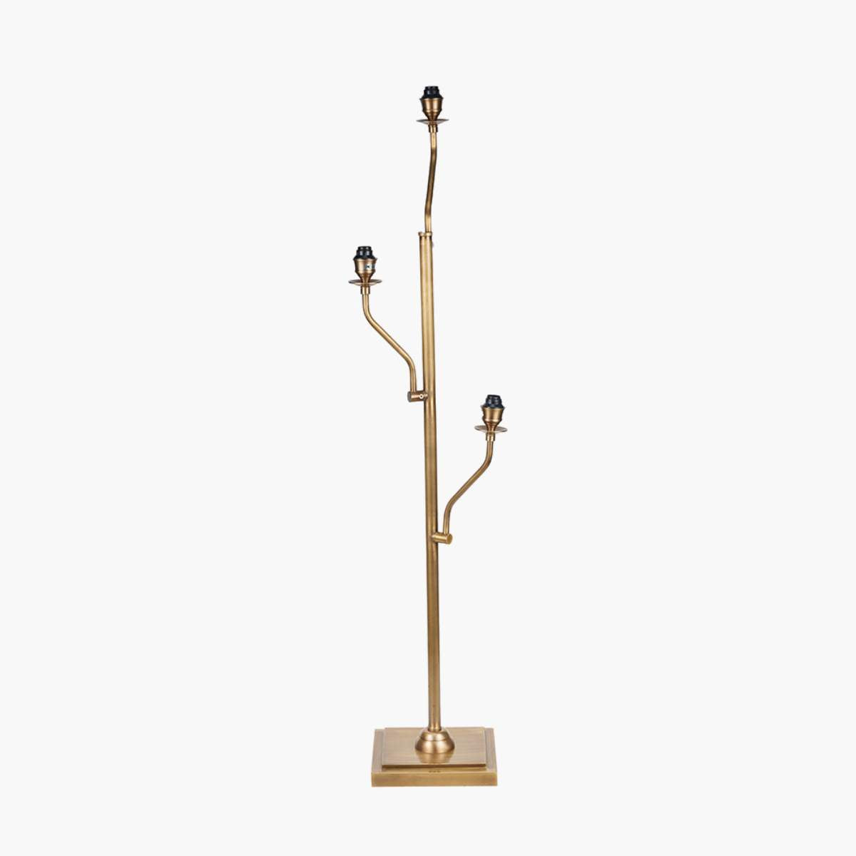 Pacific Lifestyle Tatiana Antique Brass Metal Floor Lamp Base