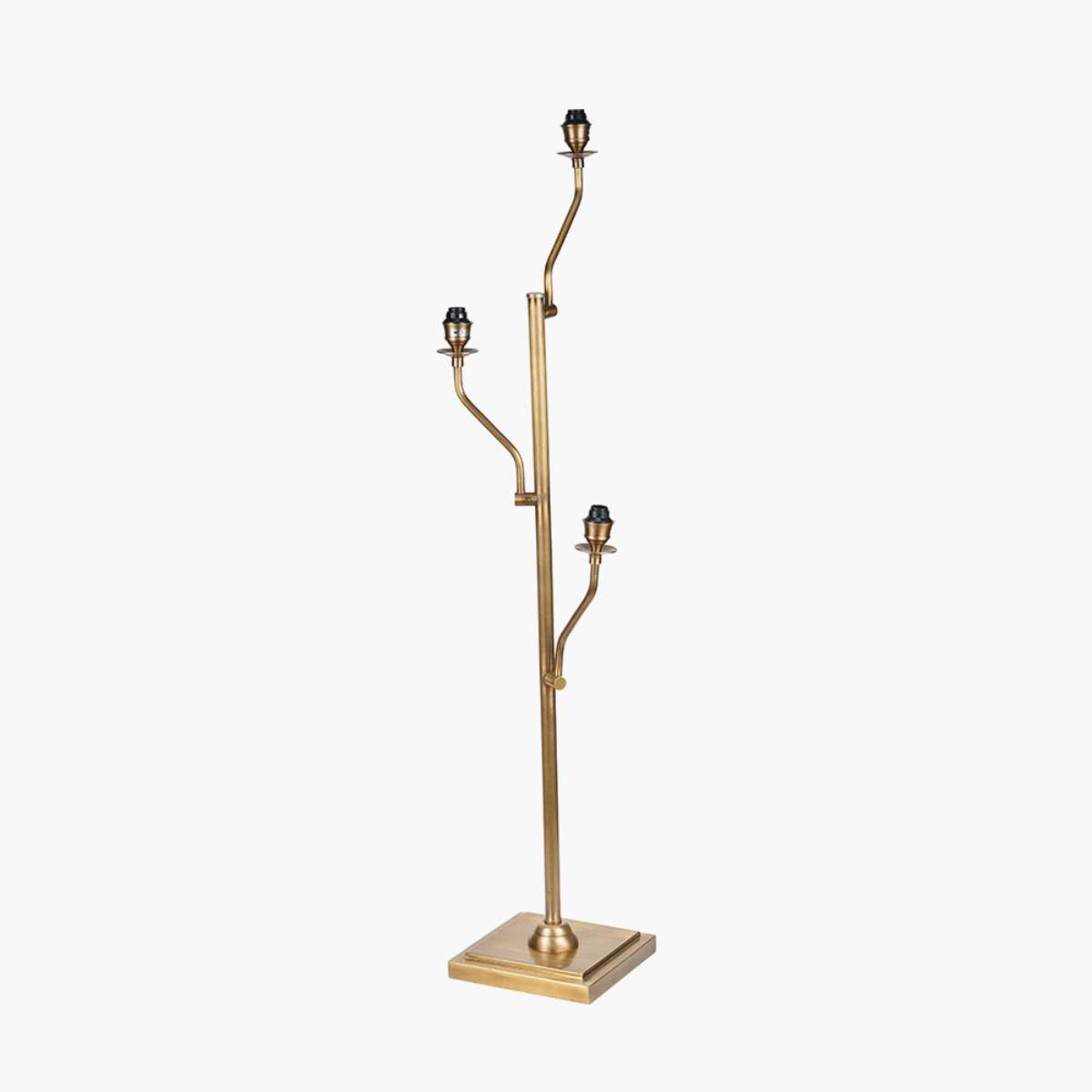 Pacific Lifestyle Tatiana Antique Brass Metal Floor Lamp Base