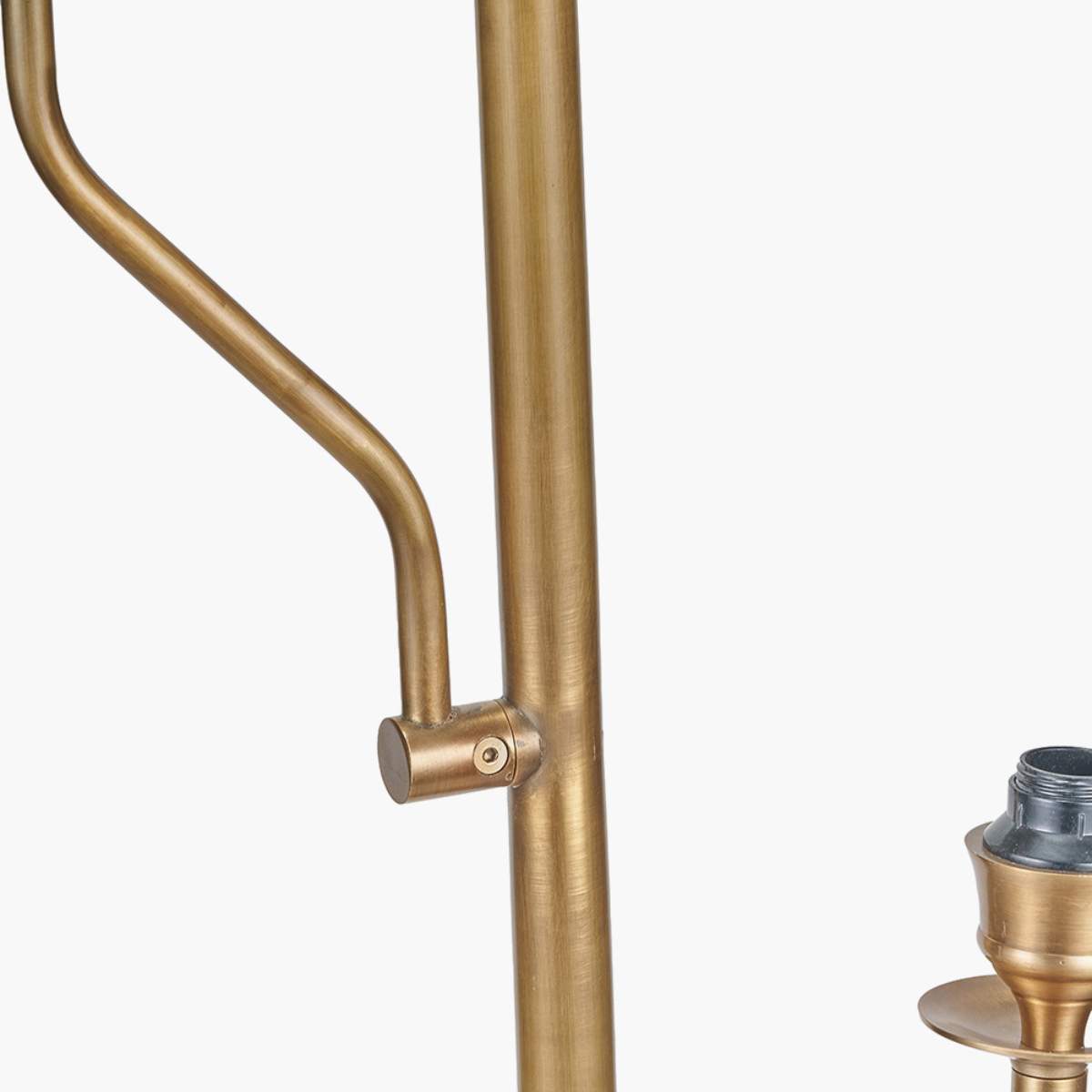 Pacific Lifestyle Tatiana Antique Brass Metal Floor Lamp Base