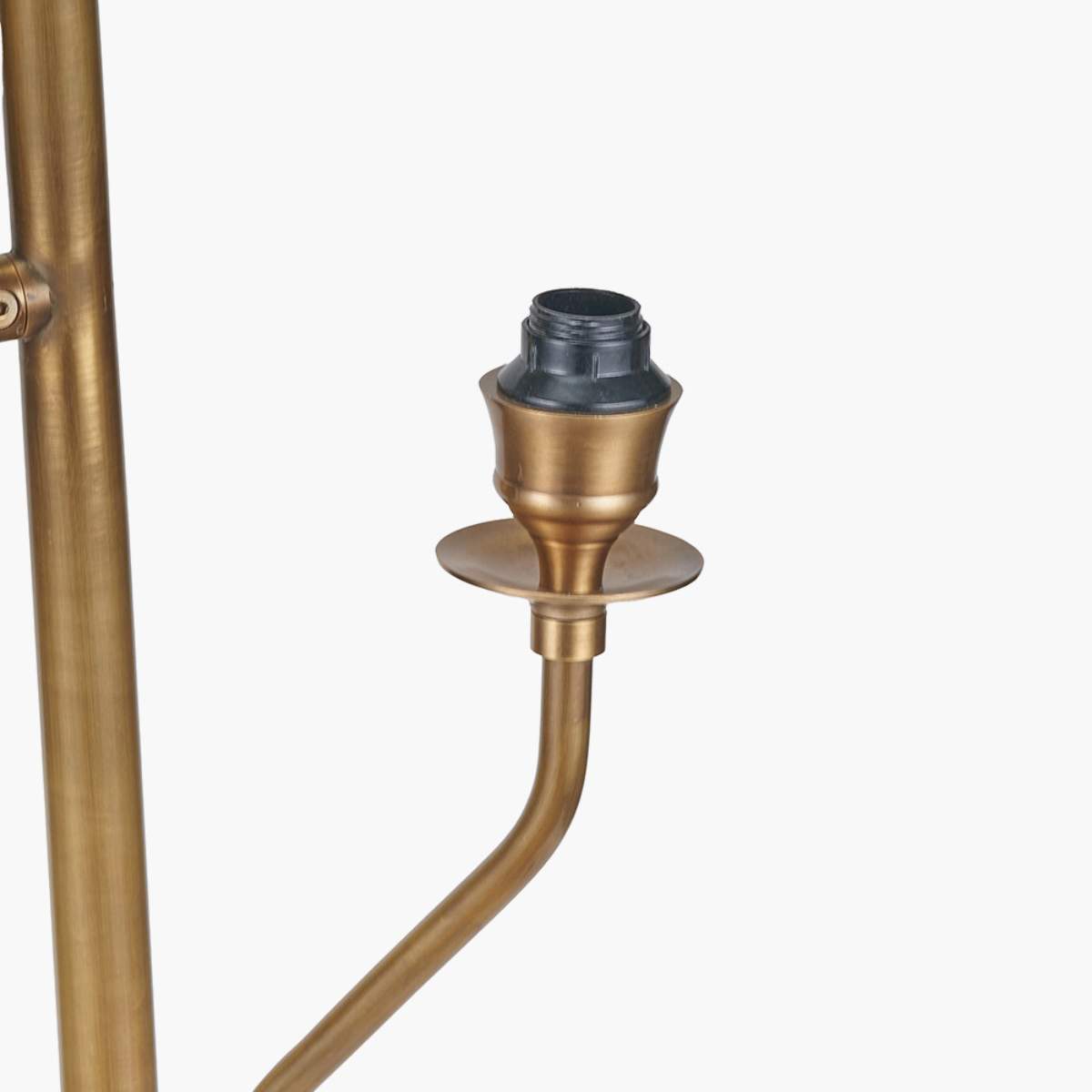 Pacific Lifestyle Tatiana Antique Brass Metal Floor Lamp Base