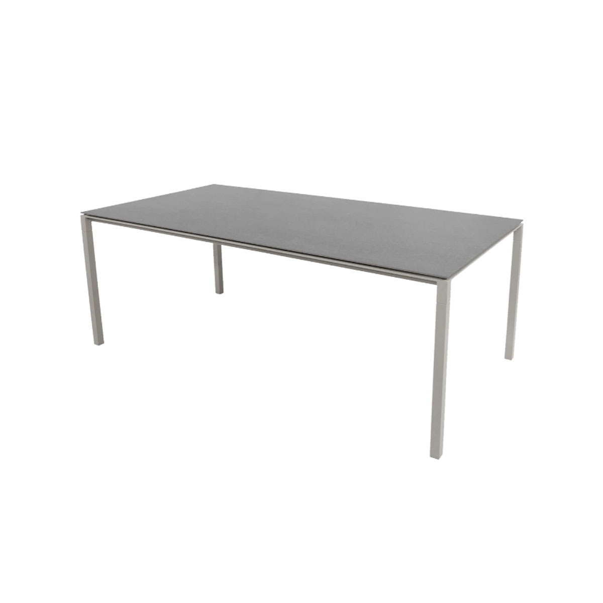 Cane-line Pure dining table, 200x100 cm