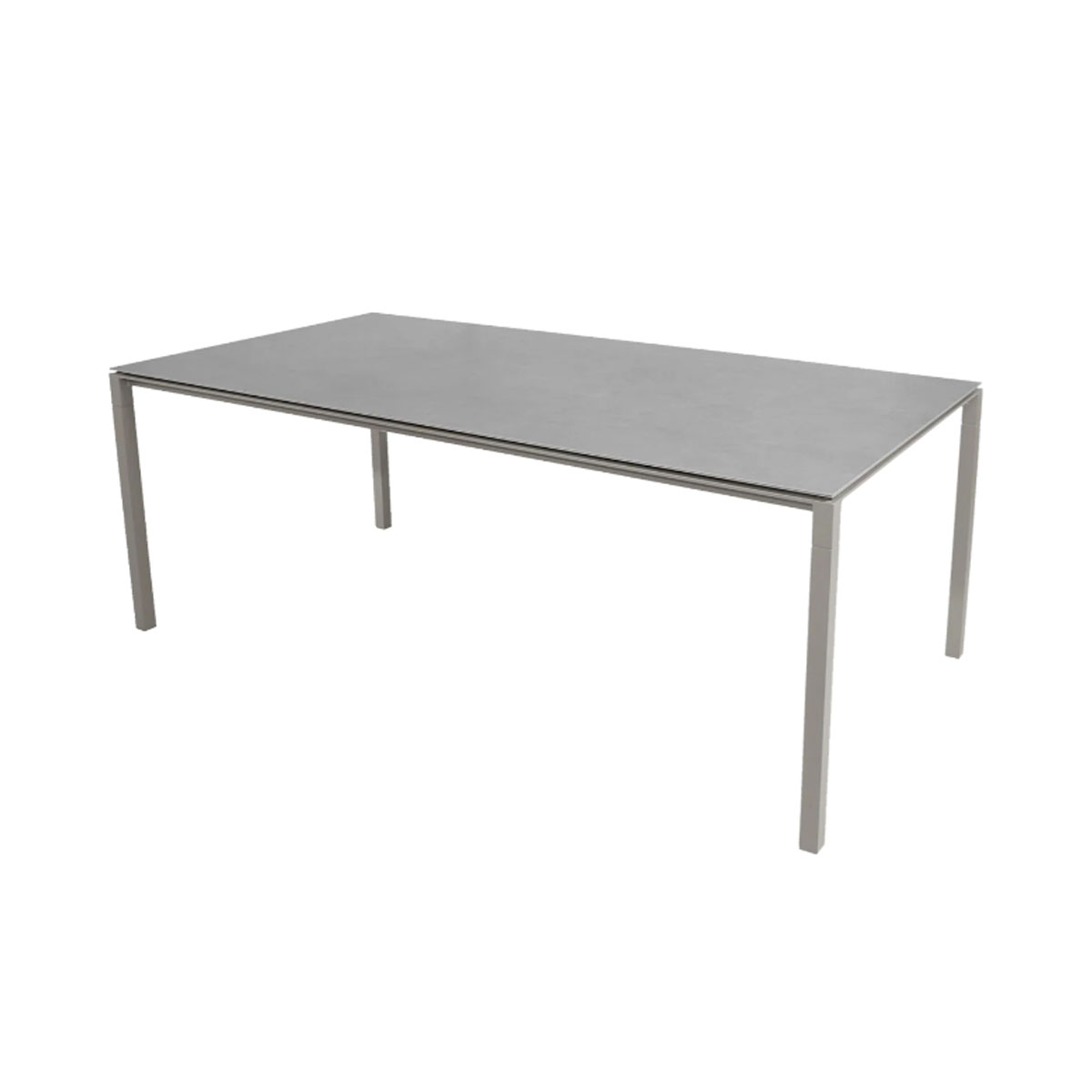 Cane-line Pure dining table, 200x100 cm