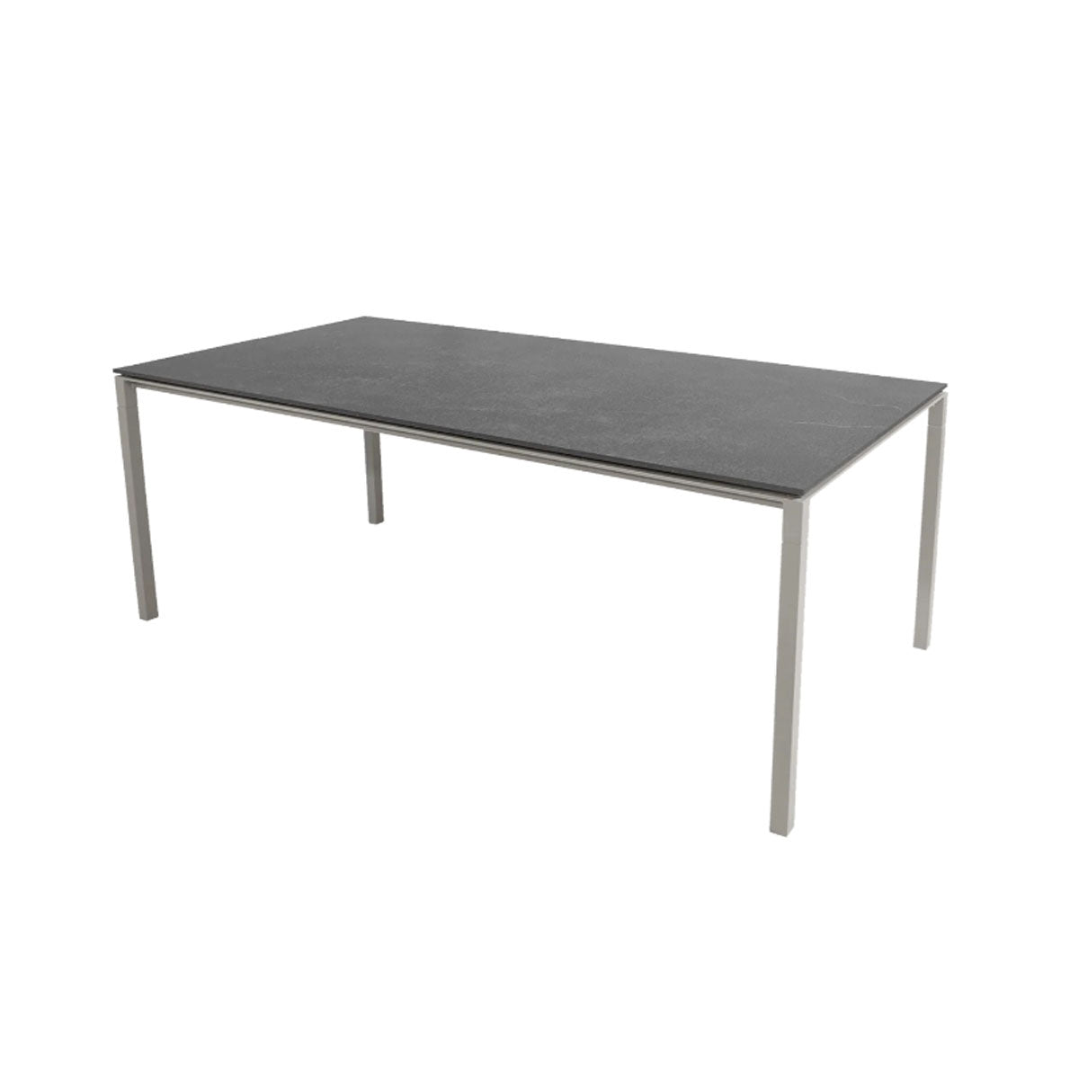 Cane-line Pure dining table, 200x100 cm