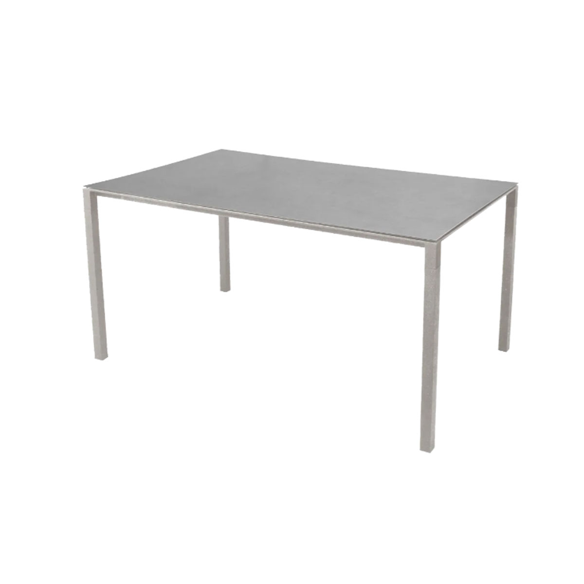 Cane-line Pure dining table, 150x90 cm