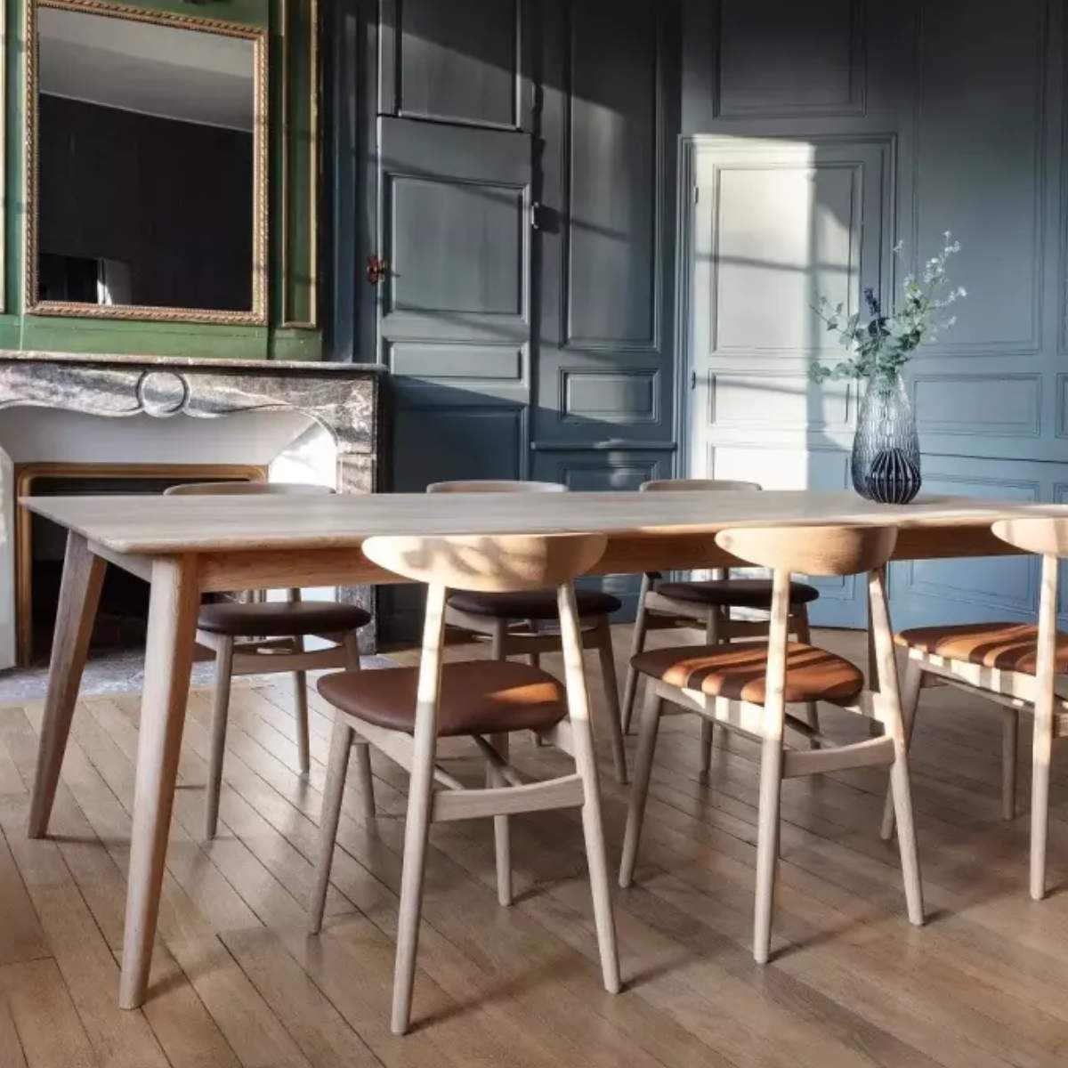 Vincent Shepherd Teo Oak Upholstered Dining Chair